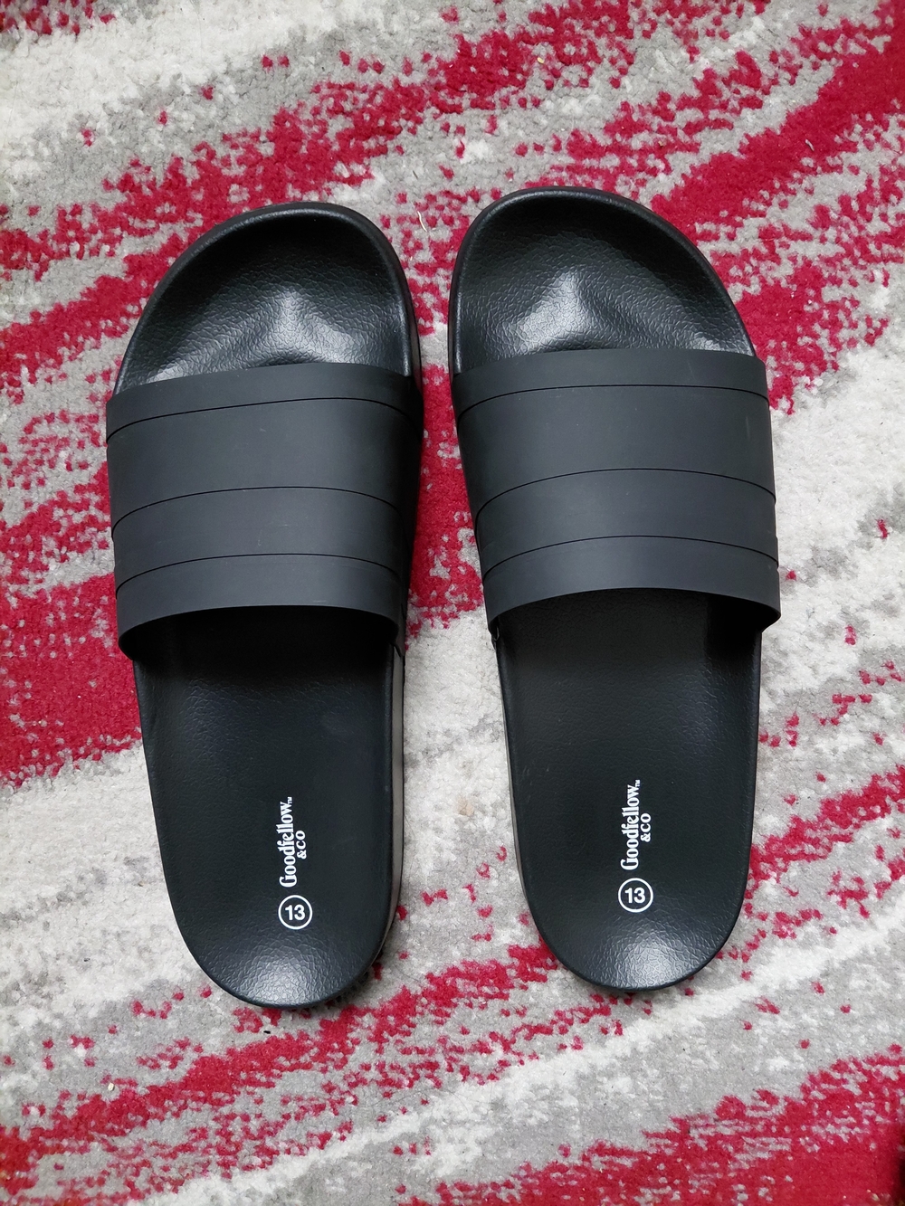 Goodfellow & Co Men’s Black Slide Sandals